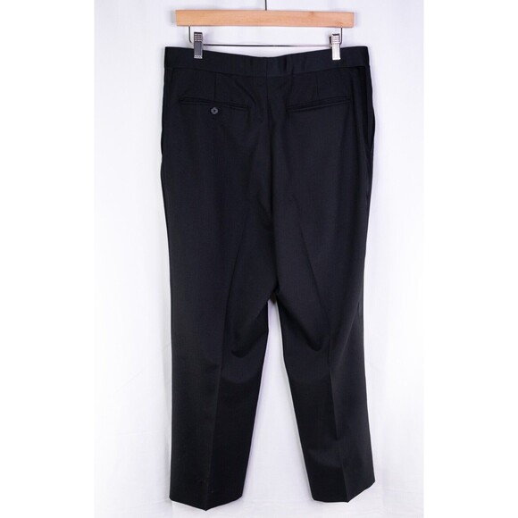 Bert Pulitzer Men's 1 Button Suit 42R Blazer Coat Wool Jacket Black Pants 32x28 - Picture 12 of 16